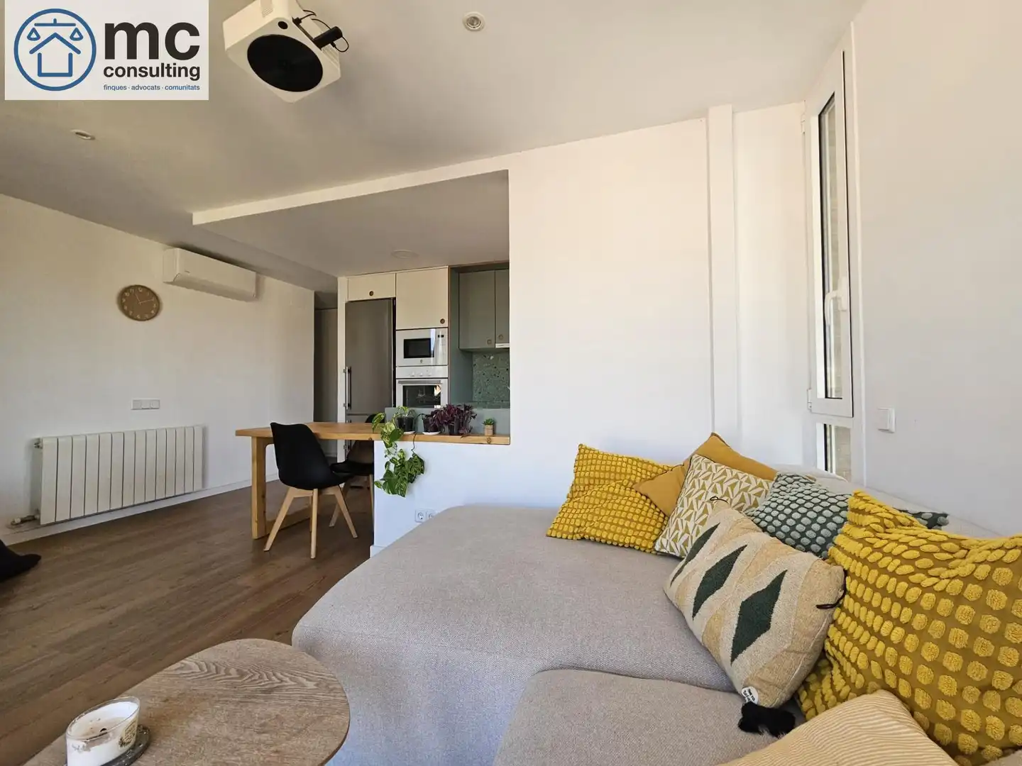 Sala de estar de Piso en venta en La Garriga con Aire acondicionado, Calefacción y Parquet