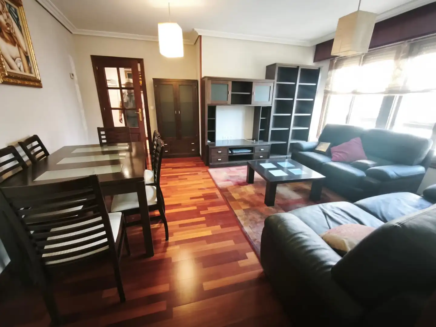 Sala de estar de Piso de alquiler en Vigo  con Amueblado