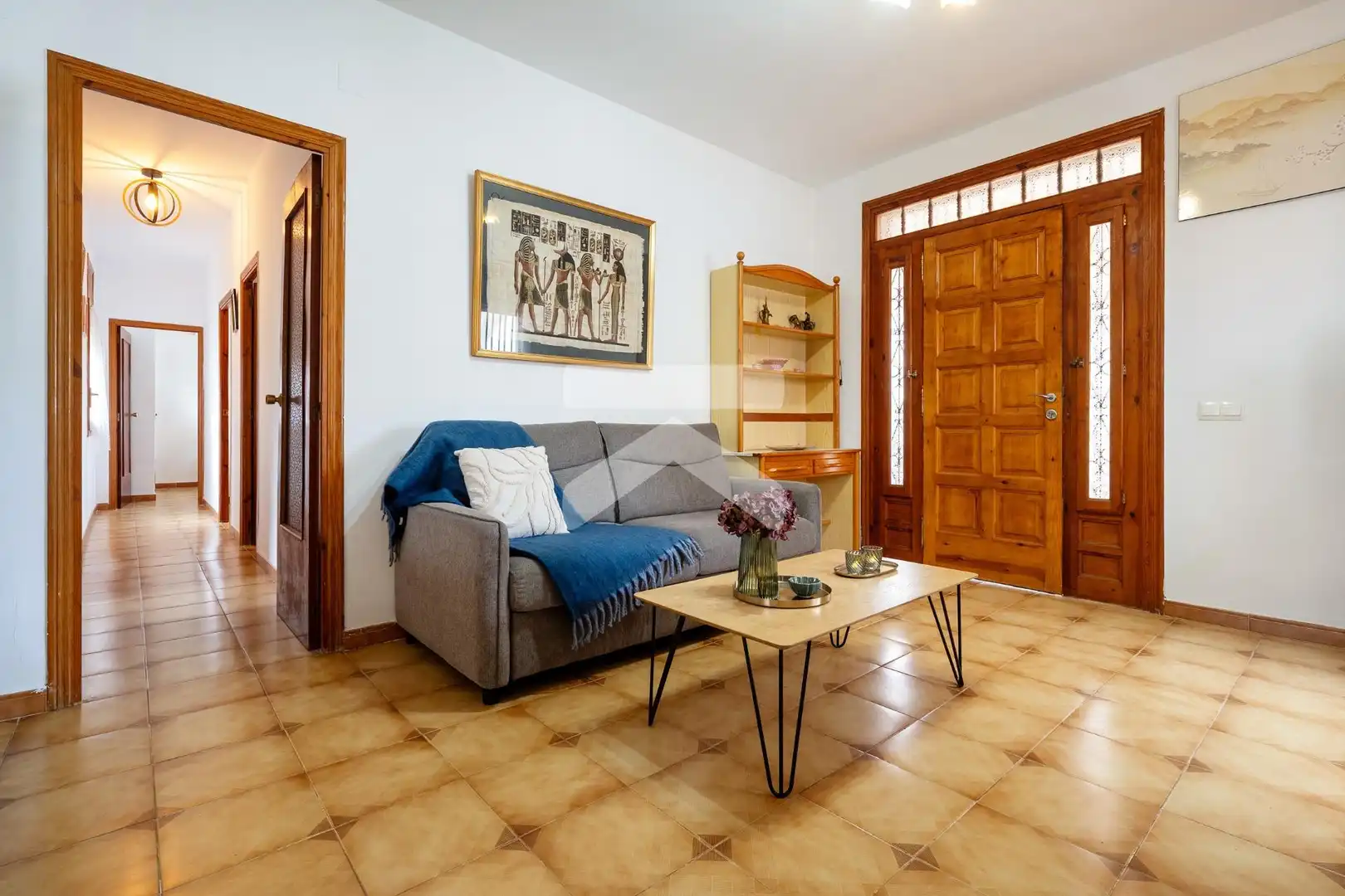 Living room of Houses for sale in L'Ametlla de Mar   with Air Conditioner, Heating and Private garden