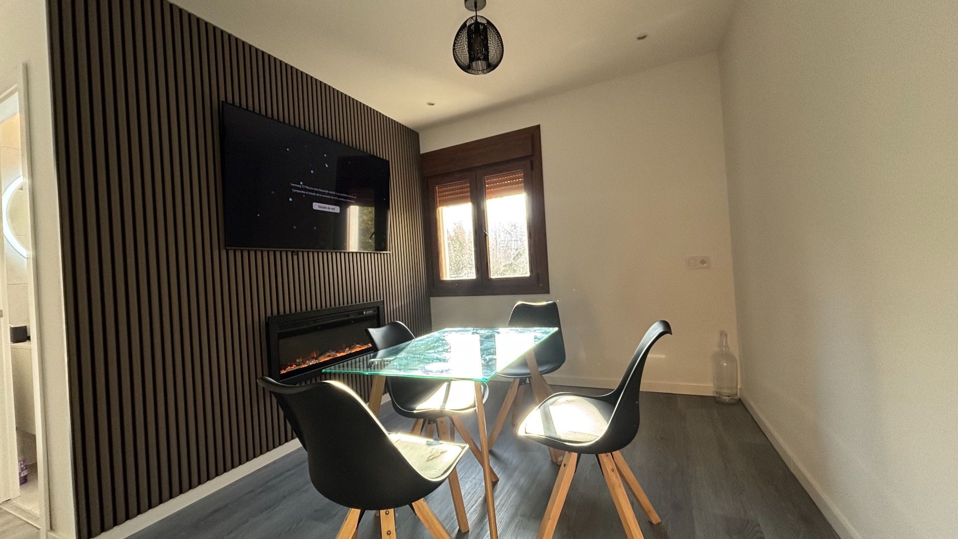 Dining room of Flat for sale in Andoain  with Heating, Terrace and Furnished