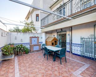 Terrace of House or chalet for sale in  Granada Capital  with Heating, Private garden and Parquet flooring