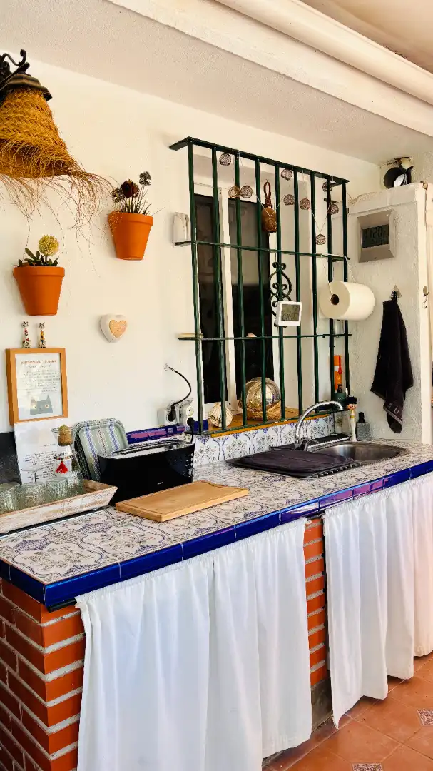 Cocina de Casa o chalet en venta en Alhaurín de la Torre con Aire acondicionado, Calefacción y Jardín privado