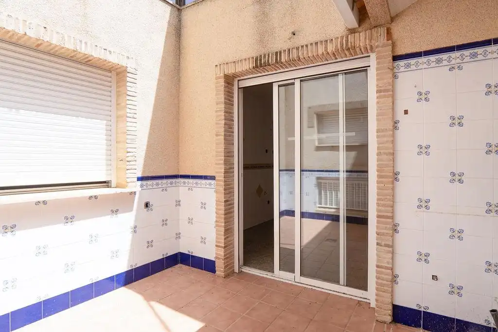 Balcony of Houses for sale in Murcia