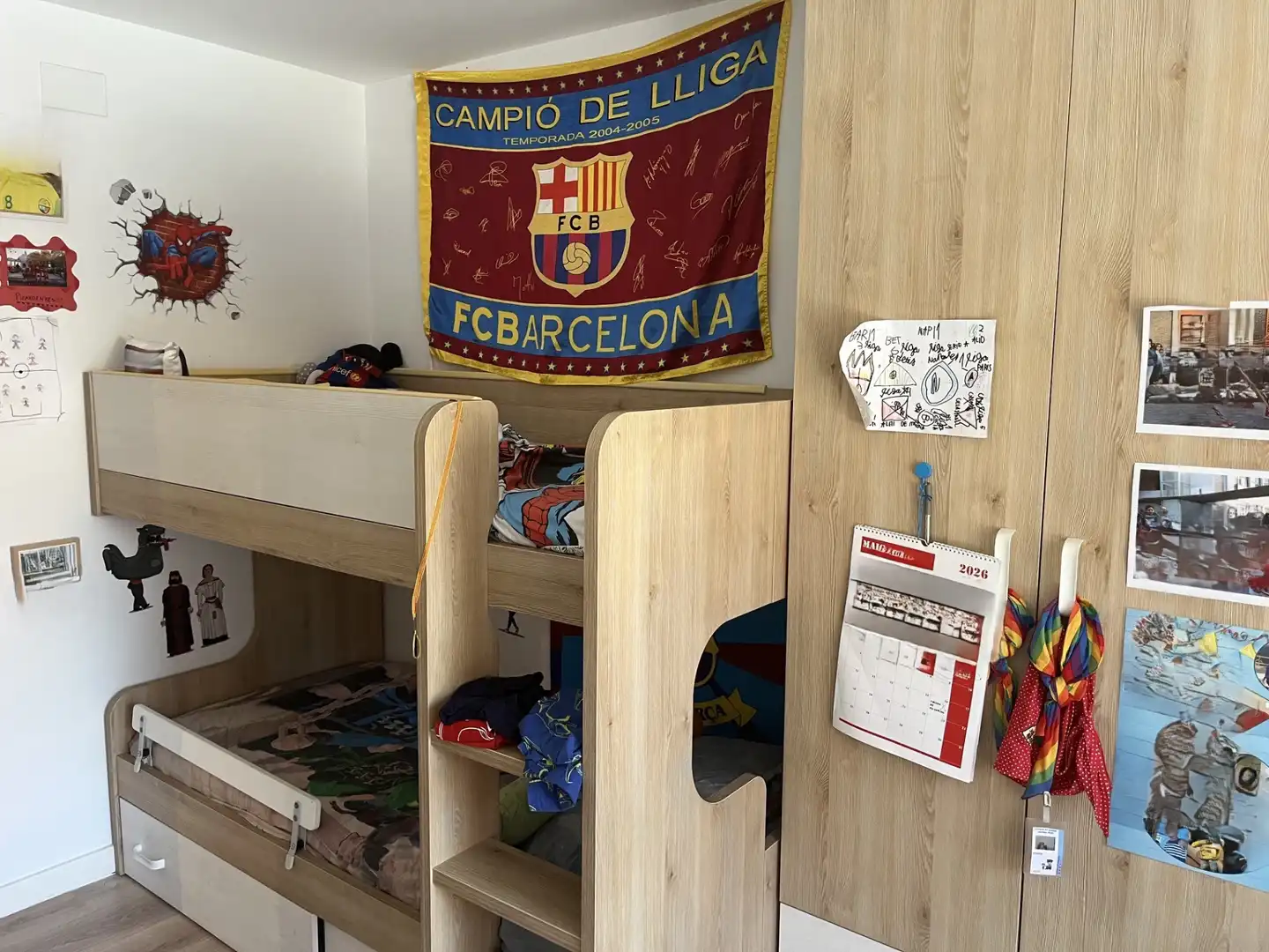 Dormitori de Casa adosada en venda en Terrassa amb Aire condicionat, Calefacció i Terrassa