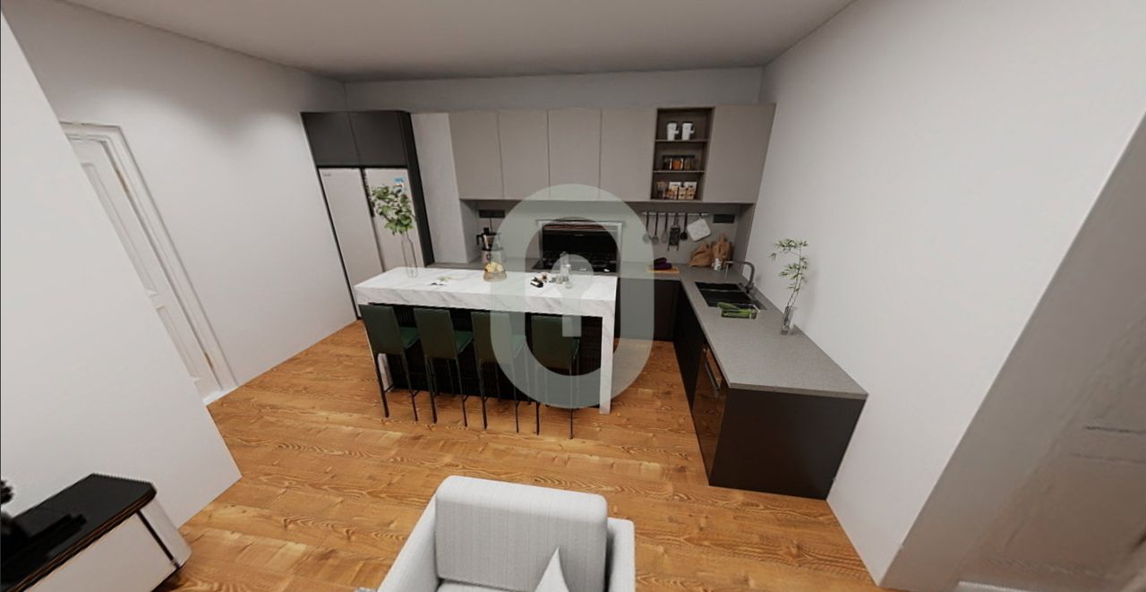 Cocina de Piso en venta en  Barcelona Capital con Balcón