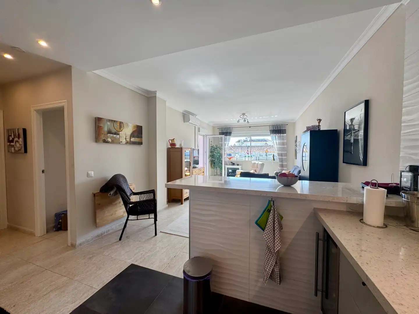 Cuina de Apartament en venda en Mijas amb Aire condicionat, Calefacció i Terrassa