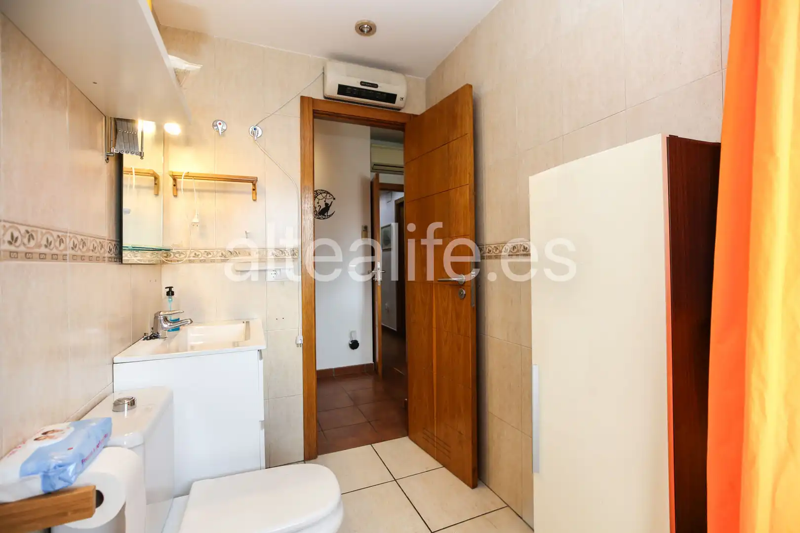 Baño de Casa adosada en venta en La Nucia con Aire acondicionado, Jardín privado y Terraza