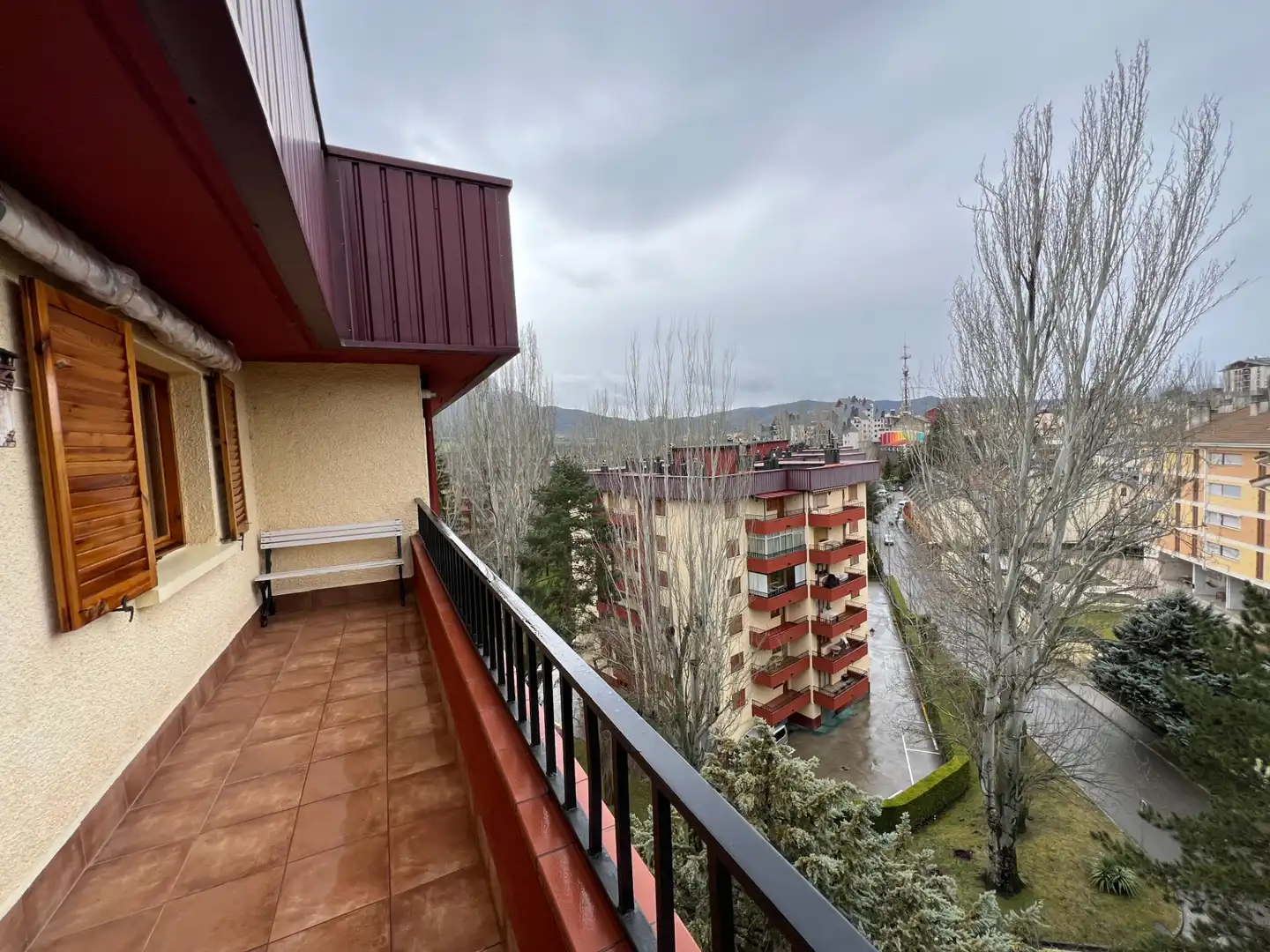 Balcony of Attic for sale in Jaca  with Terrace and Community pool