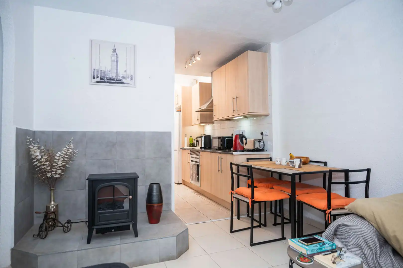 Cocina de Casa adosada en venta en Pilar de la Horadada con Aire acondicionado, Jardín privado y Terraza