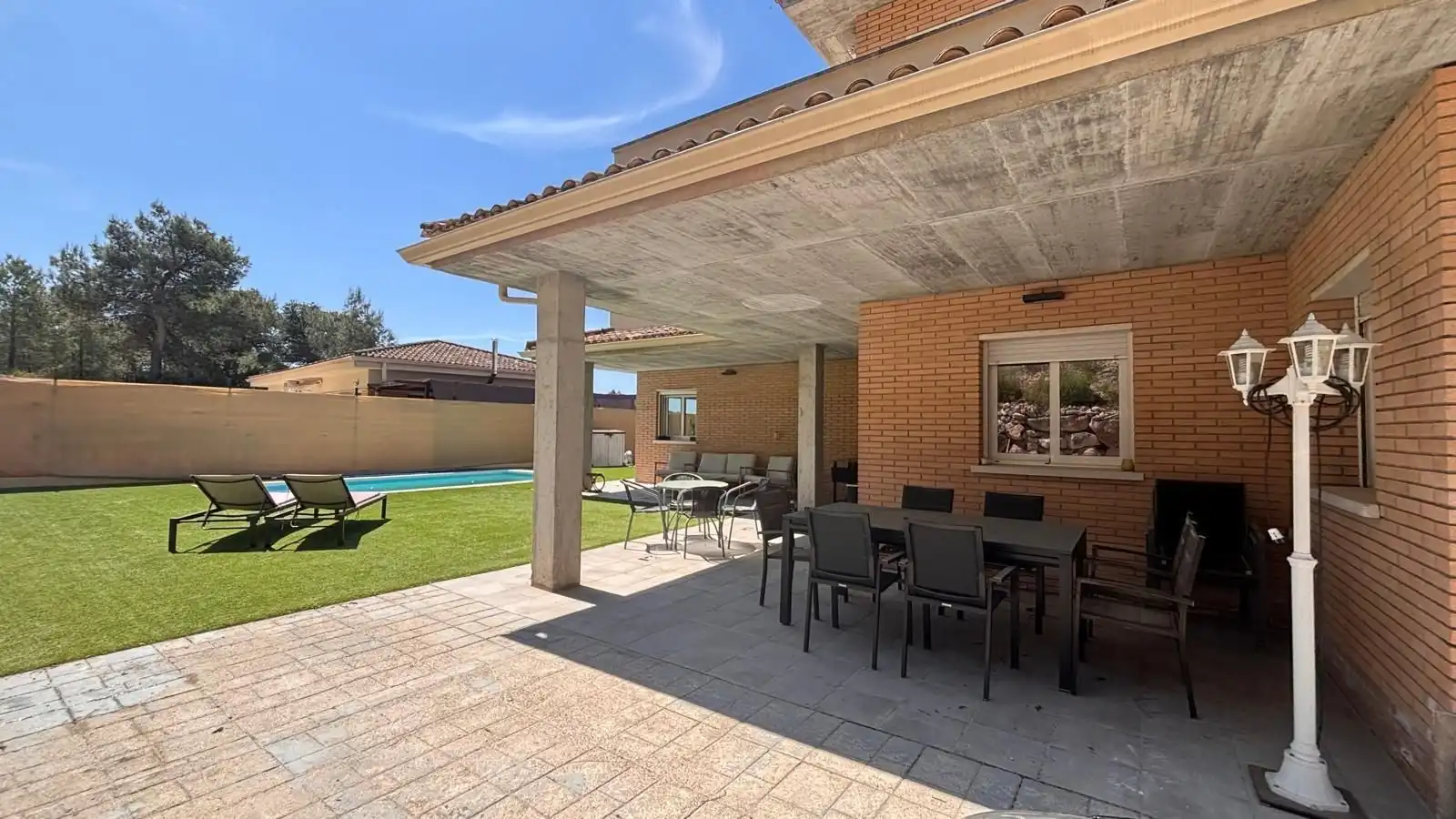 Terrassa de Casa o xalet en venda en Olivella amb Piscina