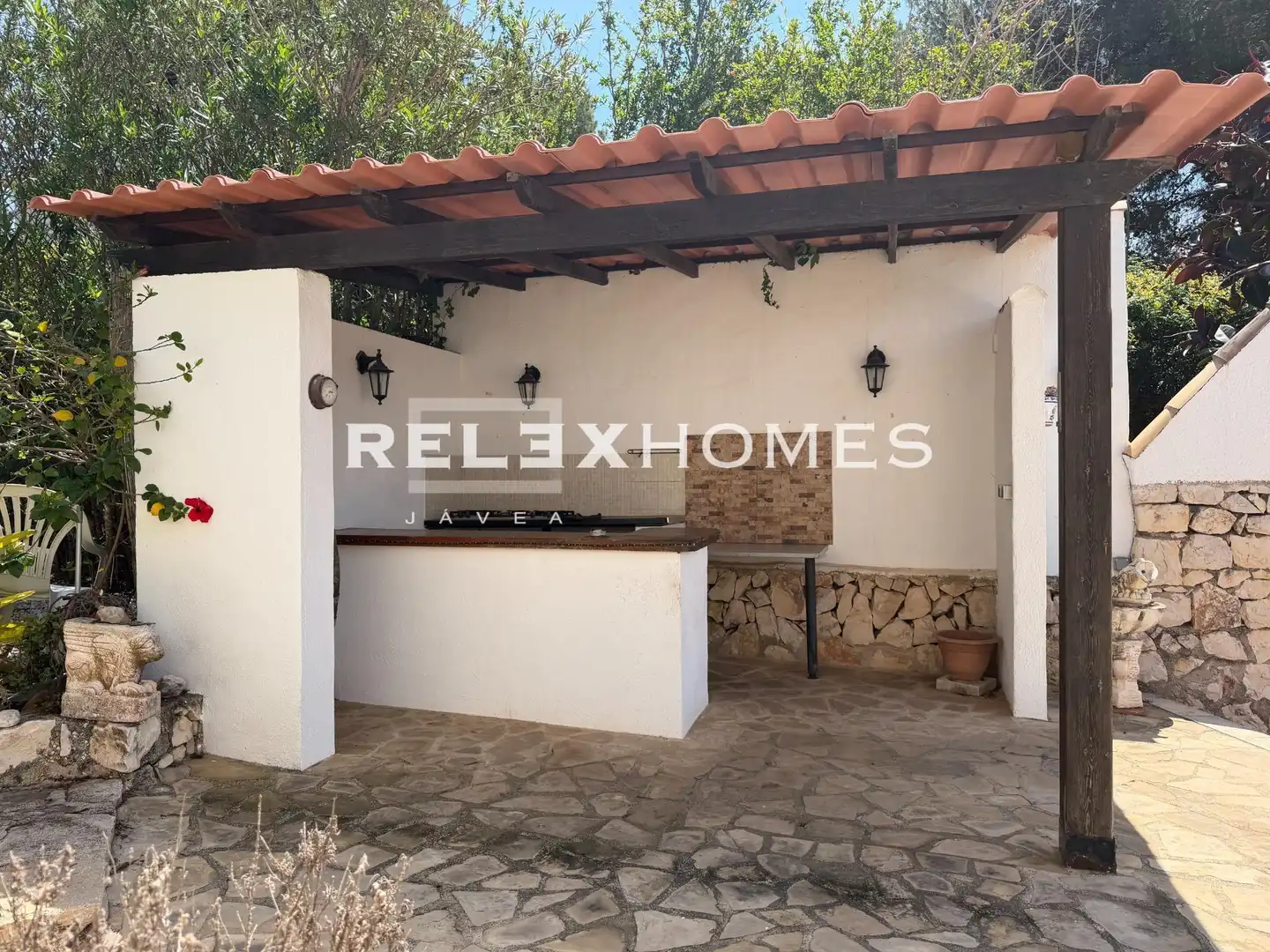 Terrace of Houses for sale in Jávea / Xàbia  with Private garden, Terrace and Swimming Pool