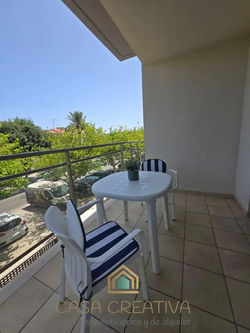 Terrace of Apartments for rent in Puçol  with Air Conditioner, Private garden and Furnished