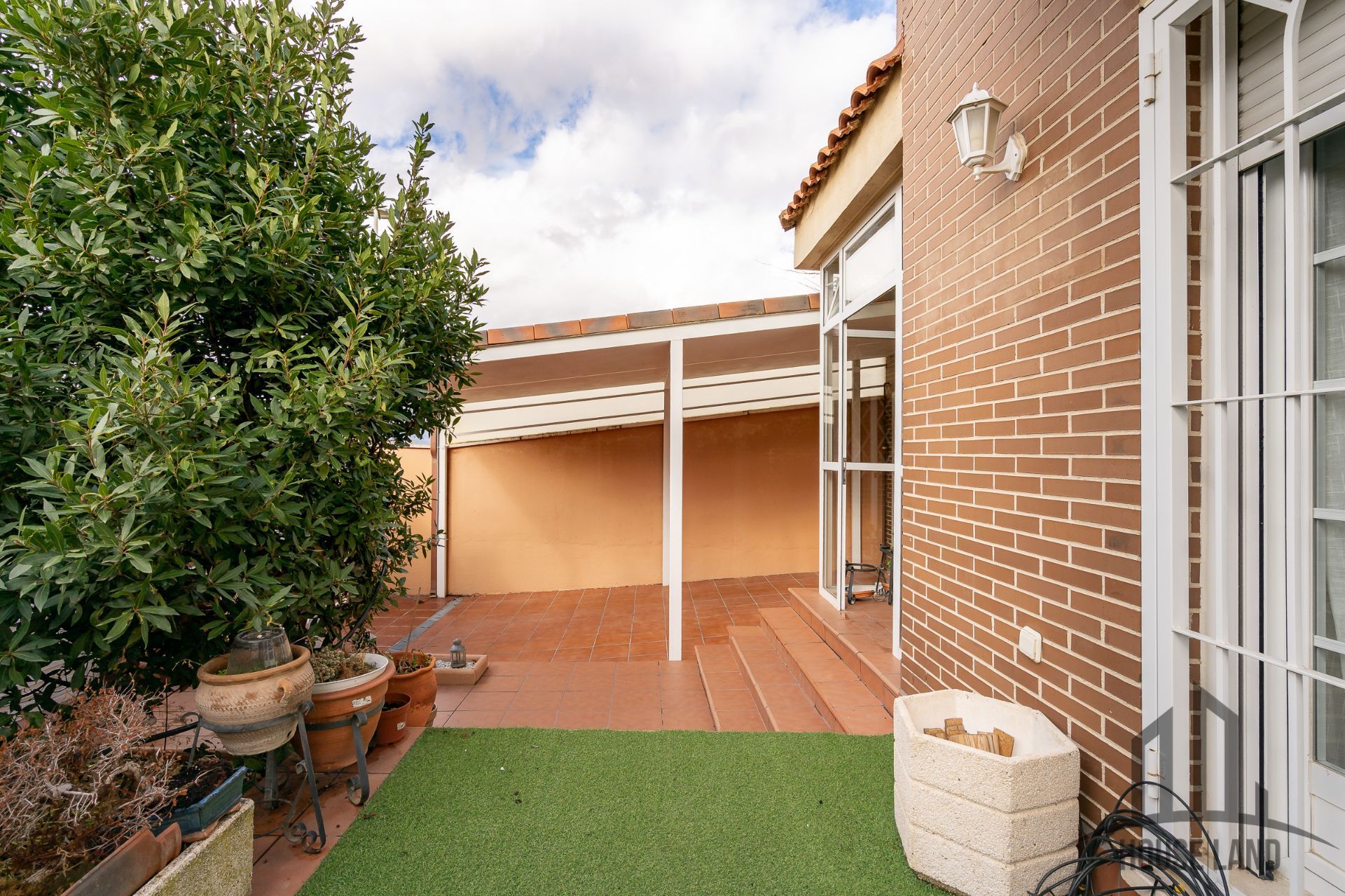 Terrace of Single-family semi-detached for sale in Cobeña  with Heating, Terrace and Storage room