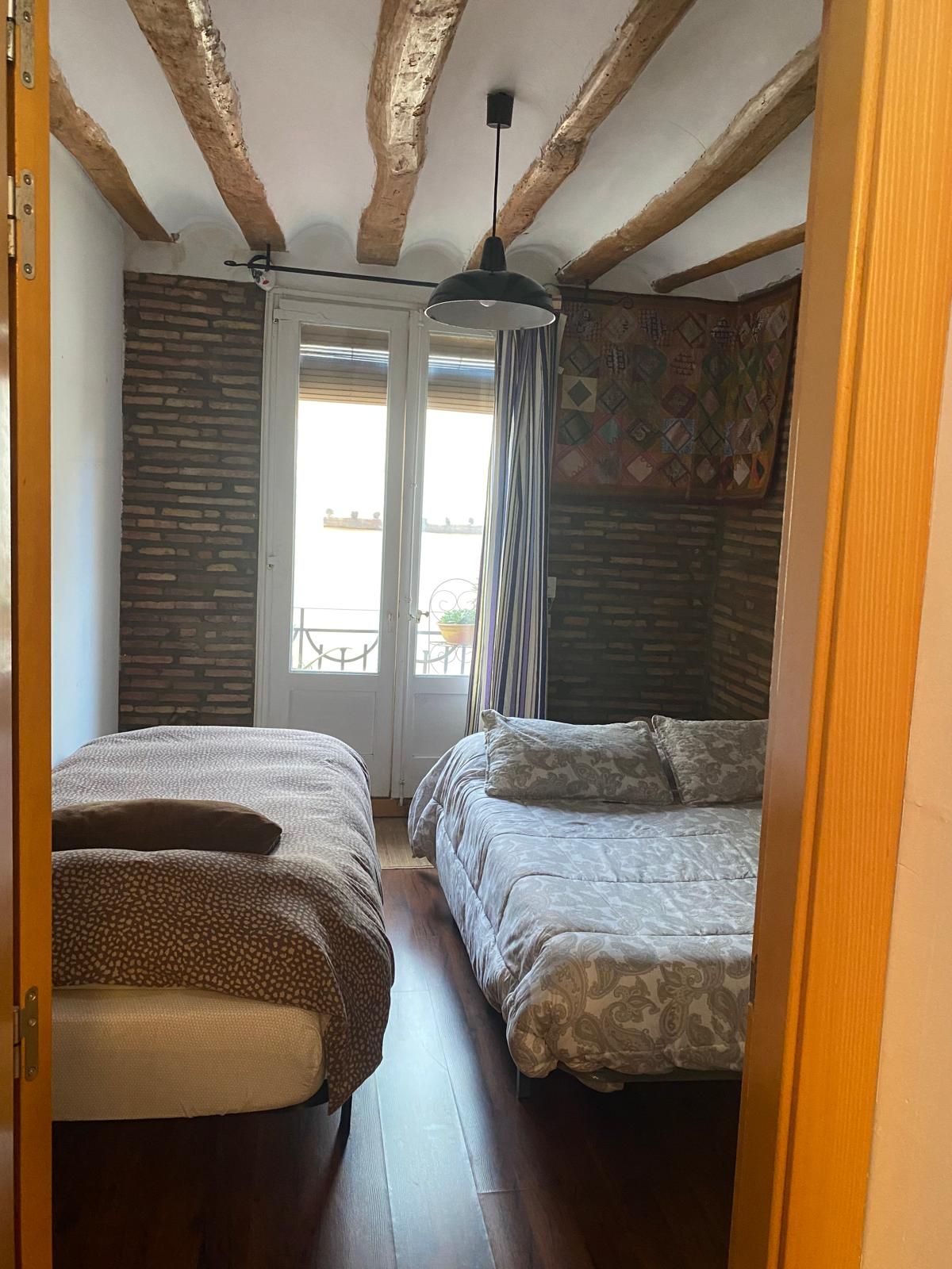 Bedroom of Apartment for sale in  Logroño  with Heating, Parquet flooring and Furnished