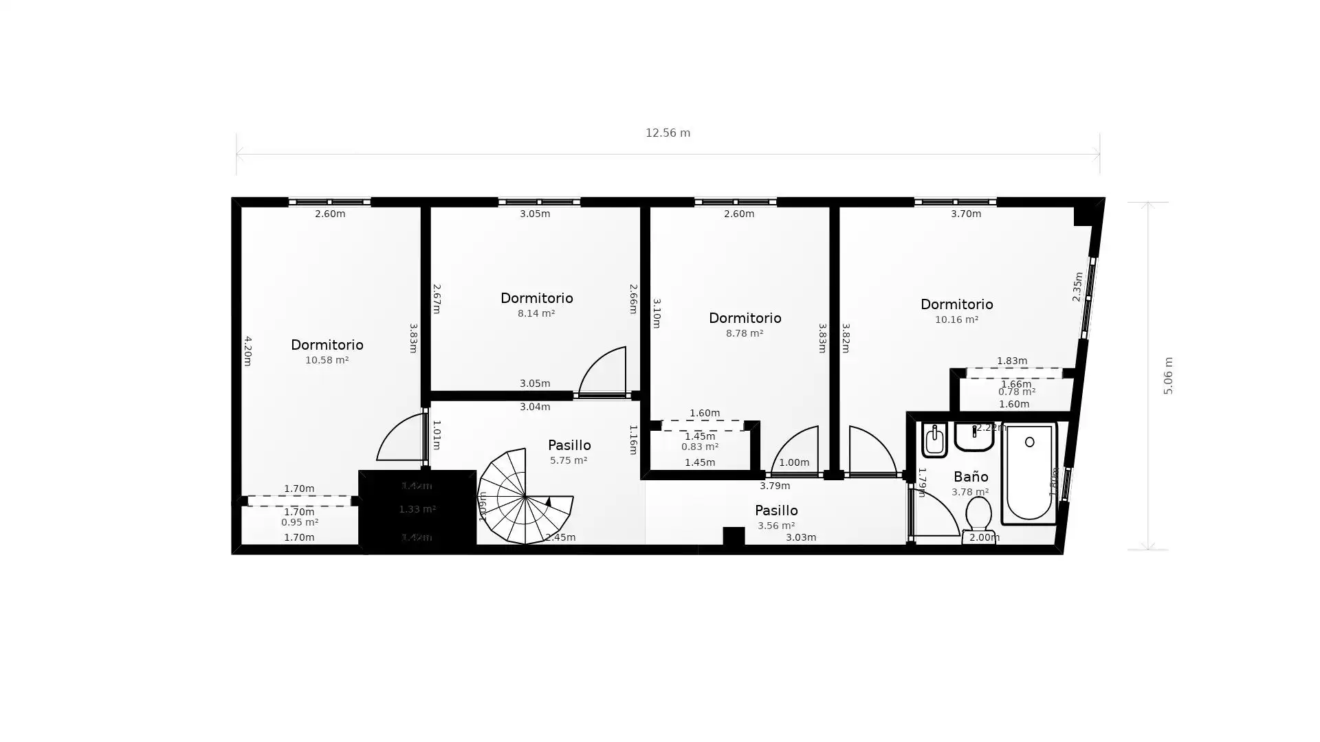 Haus oder Chalet zum Verkauf in Arrabalde mit Terrasse, Abstellraum und Möbliert