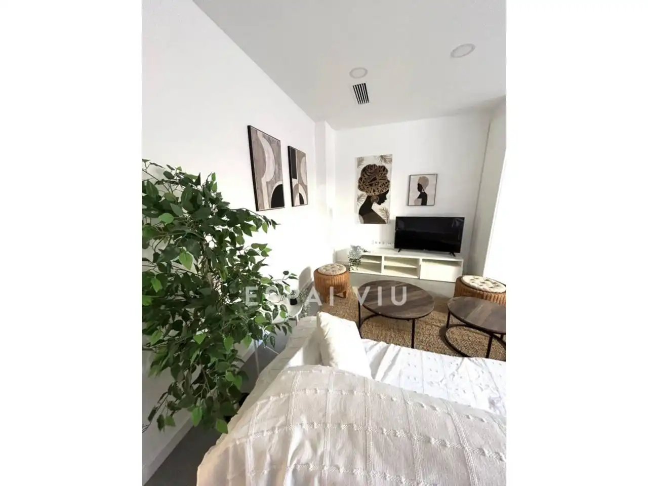 Wohnzimmer von Haus oder Chalet zum Verkauf in Terrassa mit Klimaanlage, Heizung und Privatgarten