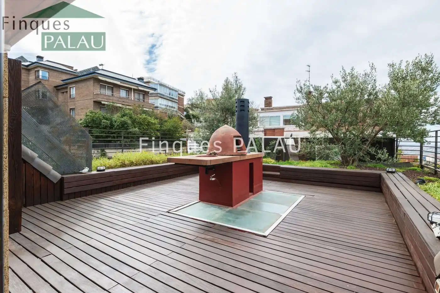 Terraza de Casa o chalet de alquiler en Sant Joan Despí con Aire acondicionado, Calefacción y Jardín privado