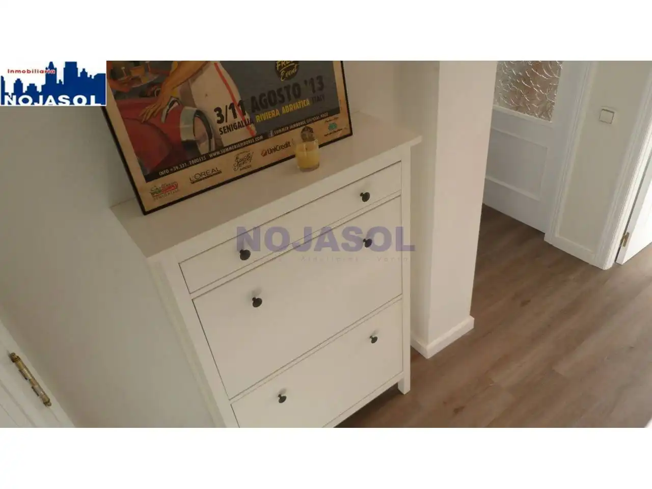 Habitación de Apartamento de alquiler en Noja con Calefacción, Parquet y Terraza