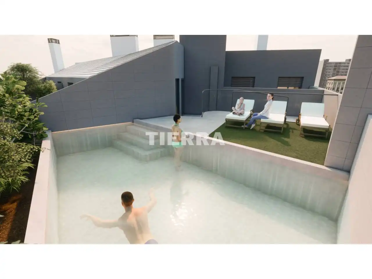 Swimming pool of Flat for sale in Murcia  with Terrace, Storage room and Community pool