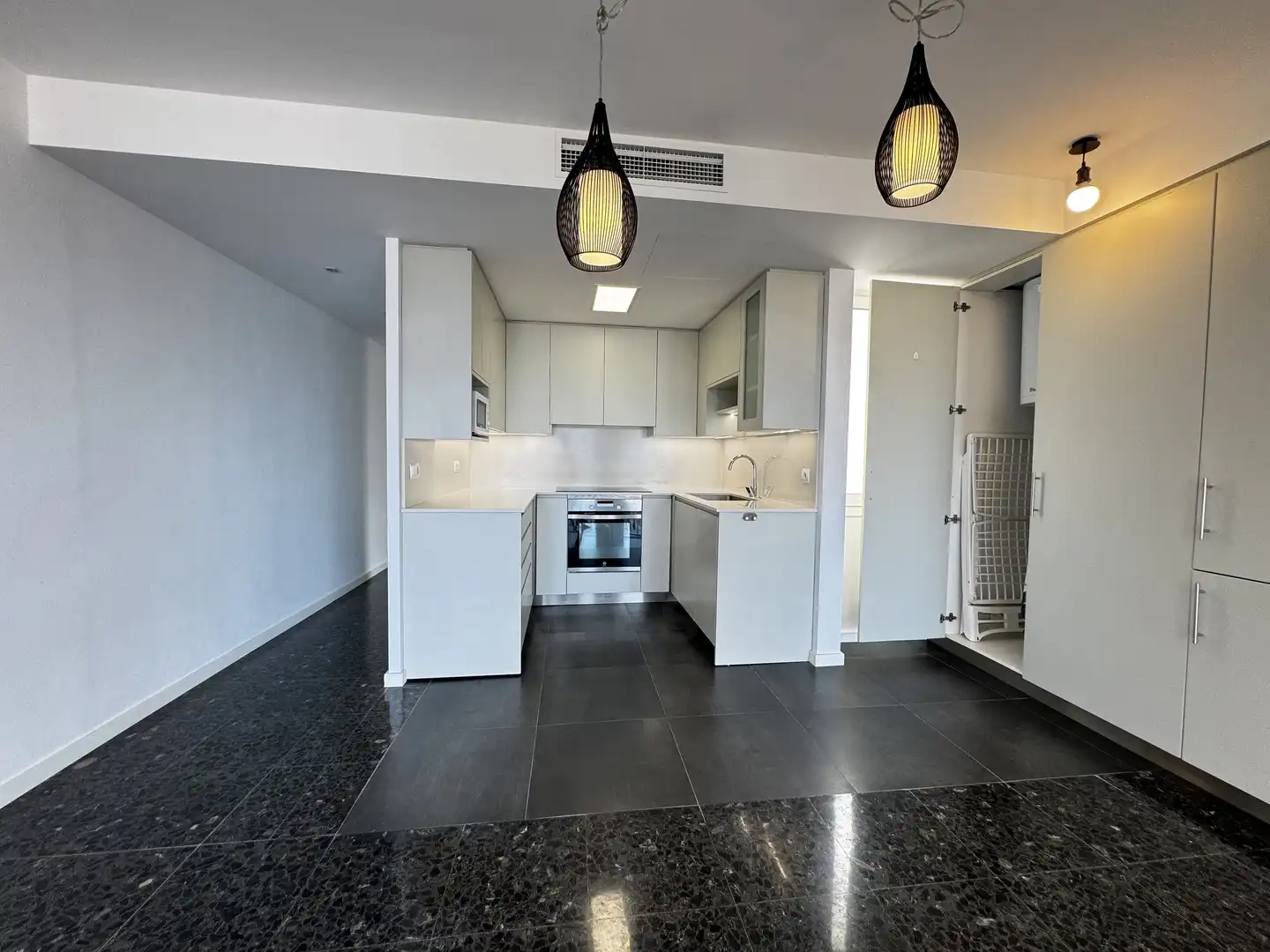 Kitchen of Flat for rent in Sitges  with Air Conditioner