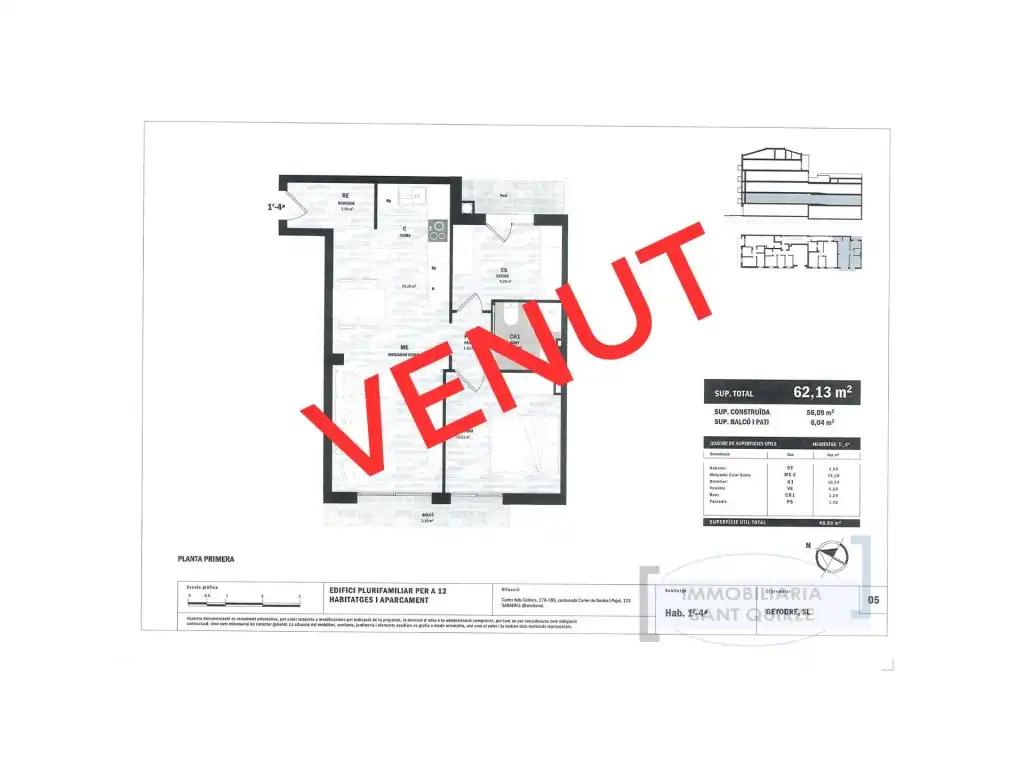 Appartement avec ascenseur à vendre à Calle Calders Dels 178