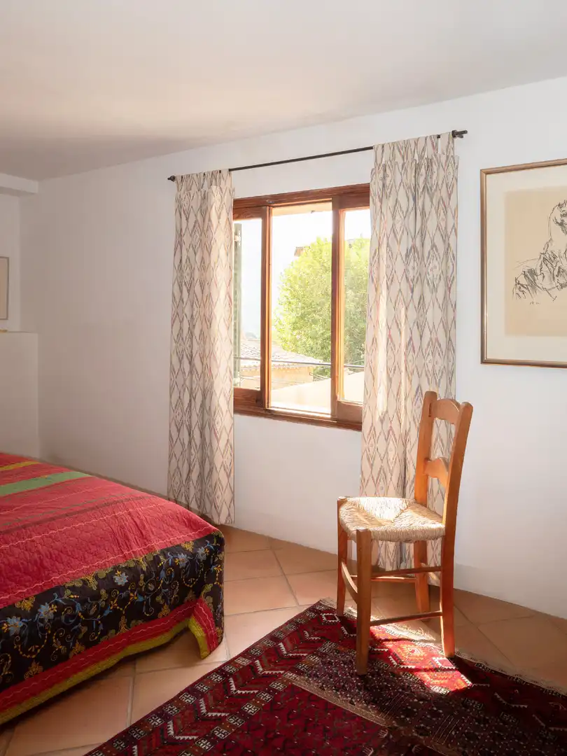 Dormitori de Casa adosada en venda en Fornalutx amb Aire condicionat, Calefacció i Jardí privat