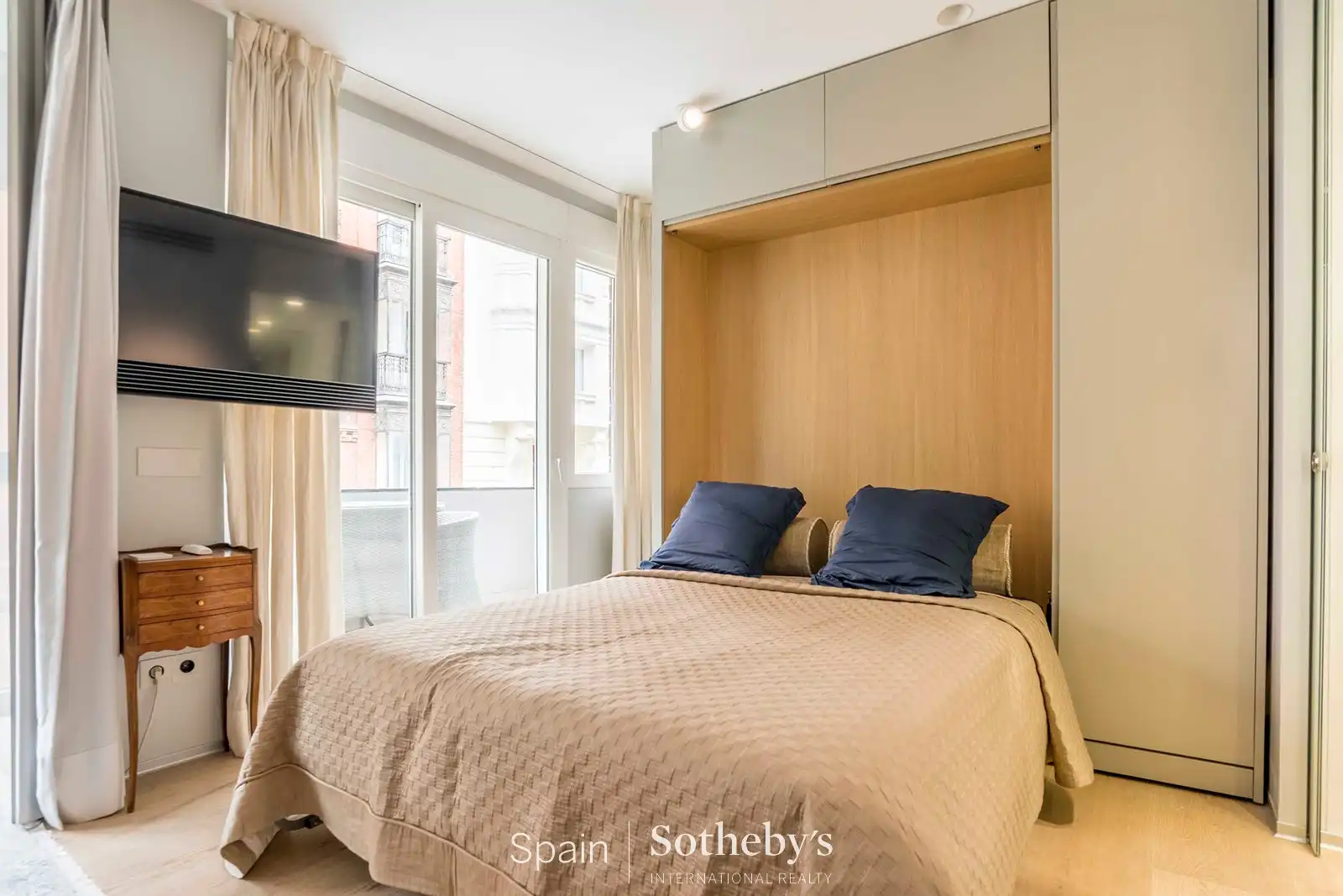 Schlafzimmer von Wohnungen zum Verkauf in Madrid mit Klimaanlage, Heizung und Terrasse