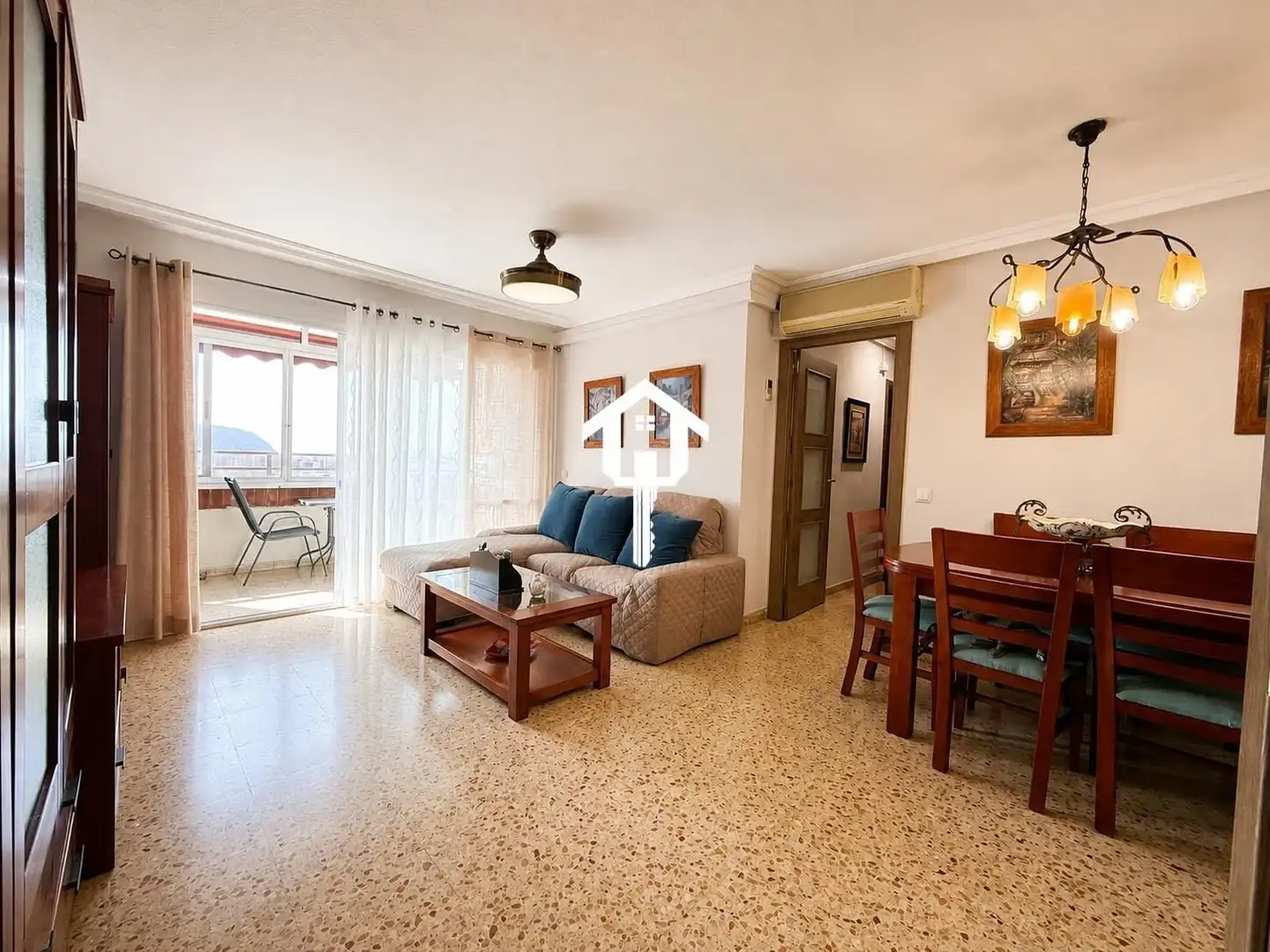 Sala d'estar de Pis en venda en Alicante / Alacant