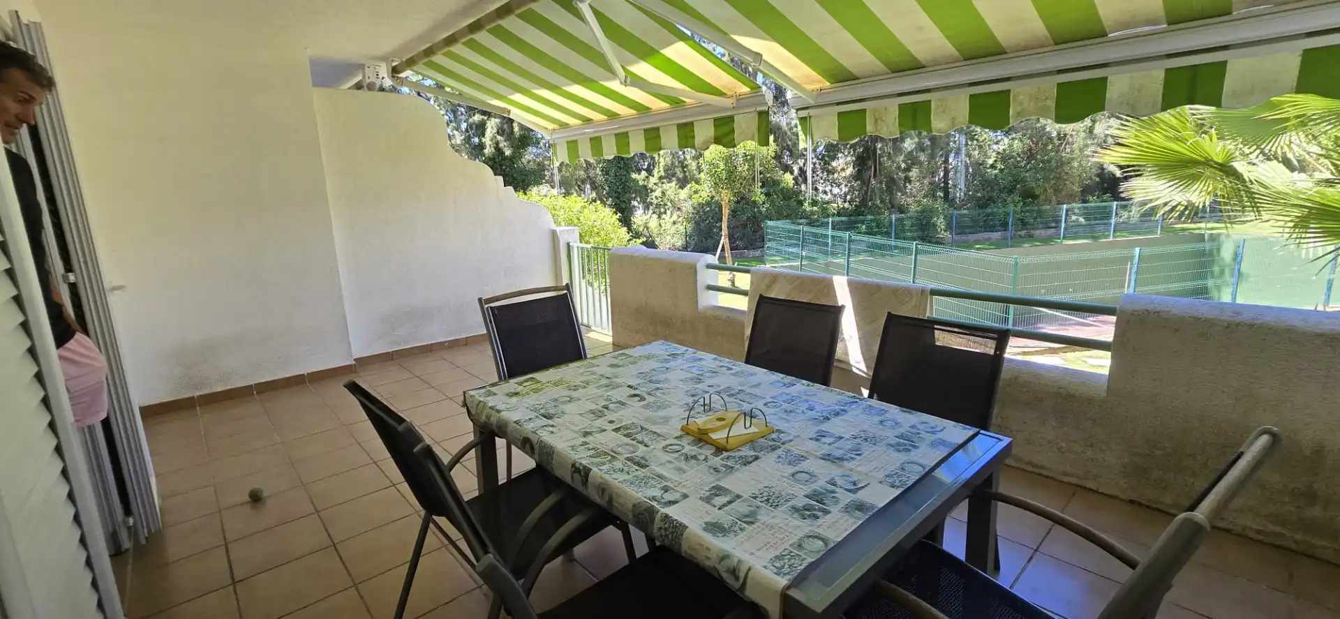 Terraza de Casa adosada en venta en El Portil con Calefacción, Trastero y Amueblado