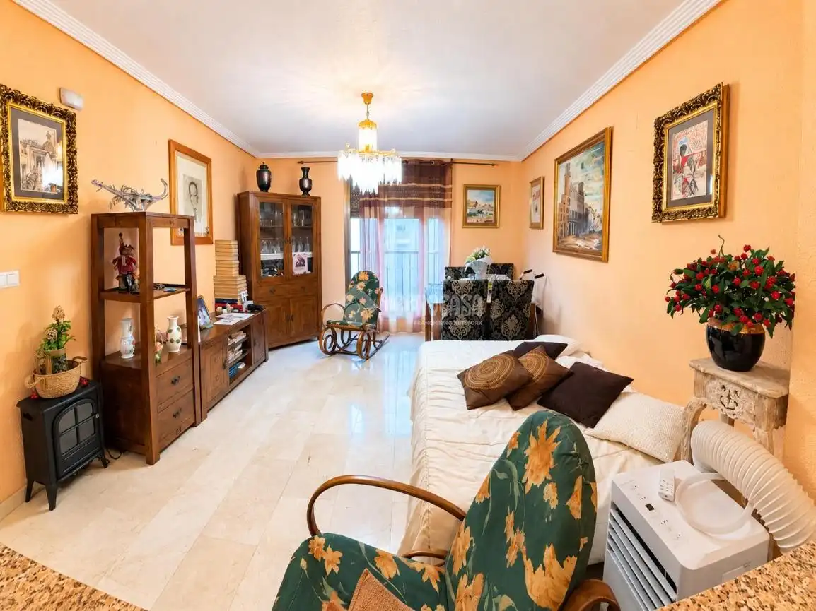 Sala de estar de Piso en venta en Alicante / Alacant