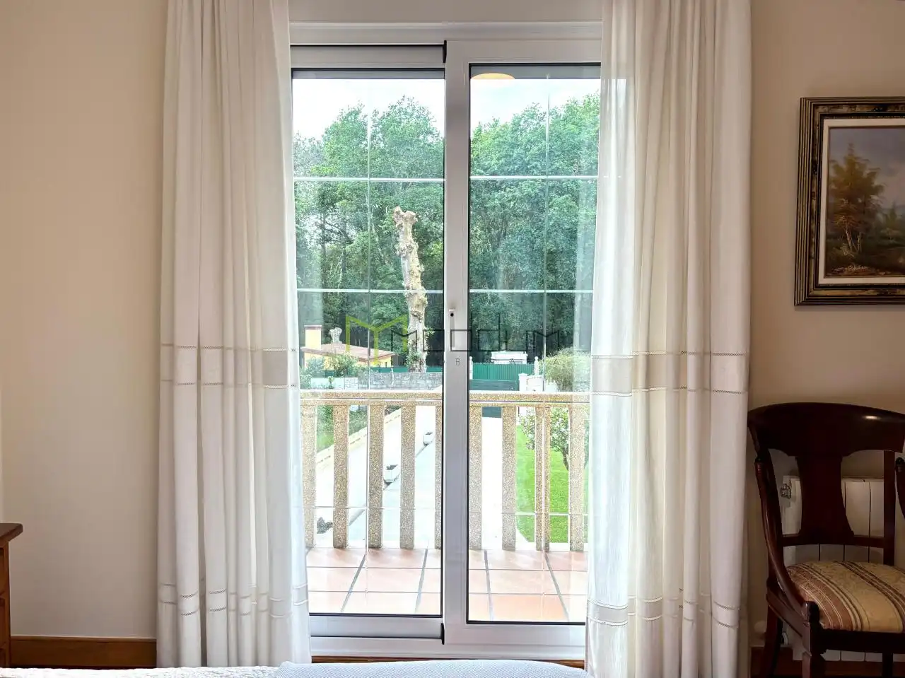 Terraza de Casa o chalet en venta en Ames con Calefacción, Jardín privado y Parquet