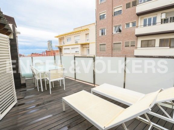 Terrassa de Àtic en venda en Alicante / Alacant amb Aire condicionat, Parquet i Terrassa