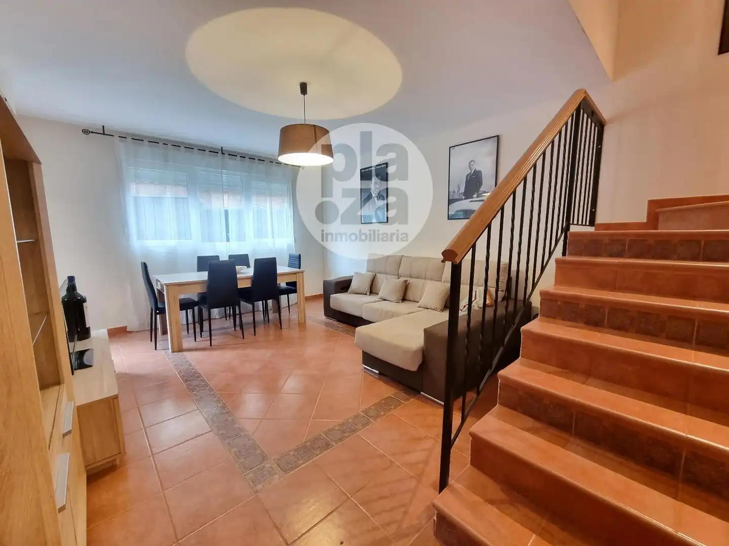 Sala de estar de Casa adosada en venta en Valdorros, Burgos