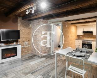 Living room of Flat to rent in  Barcelona Capital  with Air Conditioner, Heating and Terrace