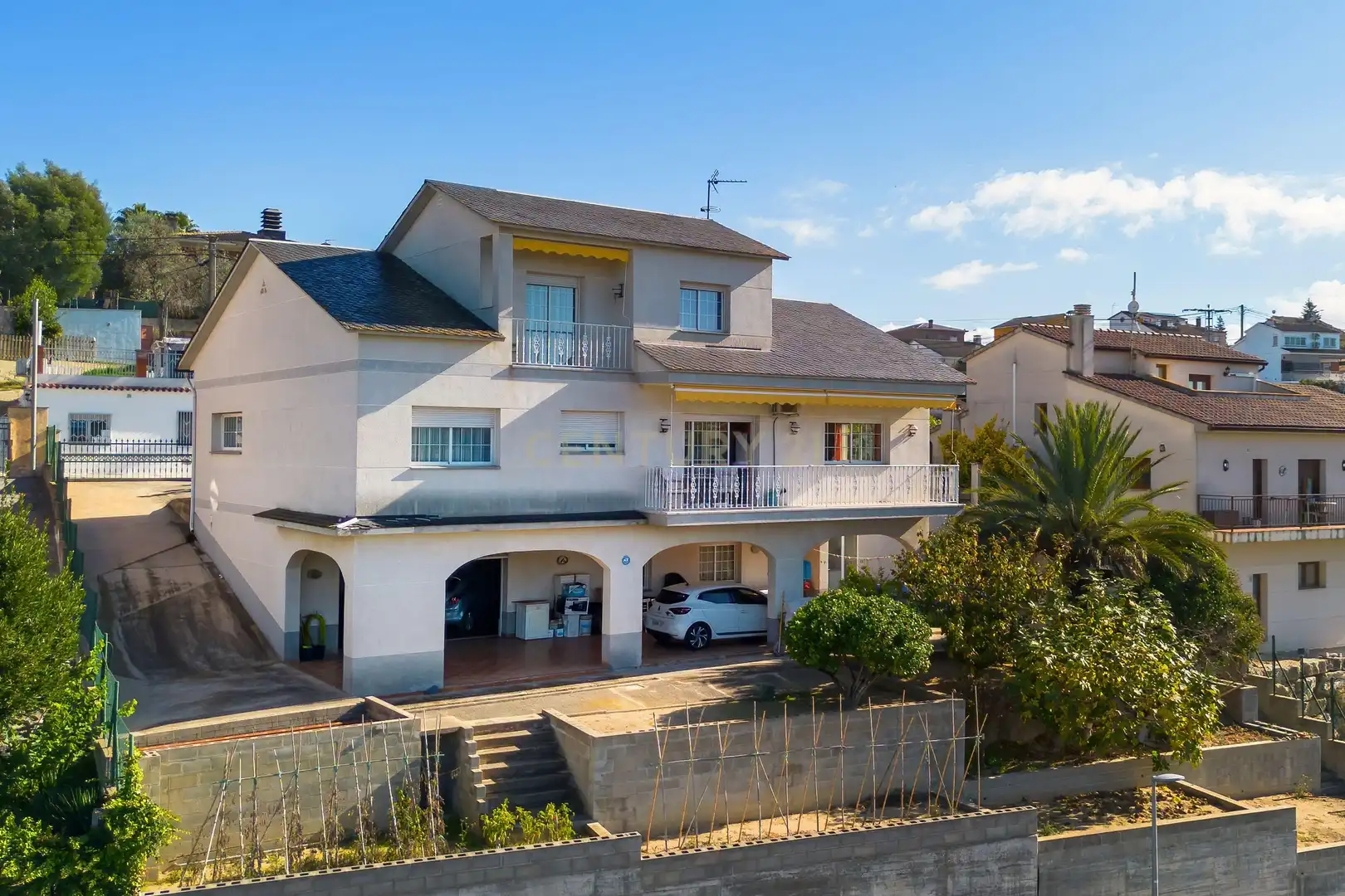 Vista exterior de Casa o chalet en venta en Lliçà d'Amunt con Trastero y Balcón