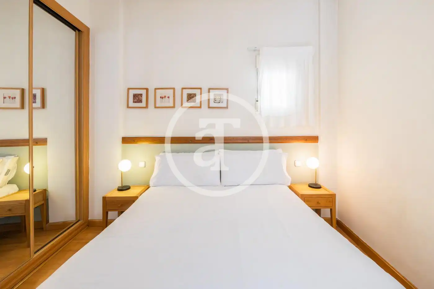 Habitación de Piso de alquiler en Madrid con Aire acondicionado, Calefacción y Amueblado
