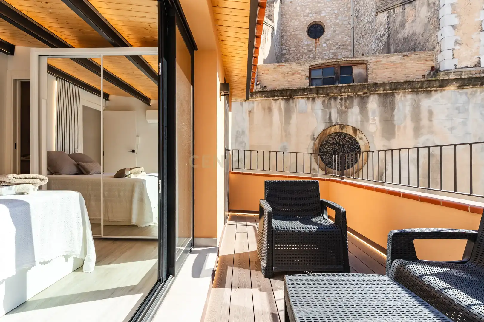 Terraza de Casa o chalet en venta en Vilanova i la Geltrú con Aire acondicionado y Alarma