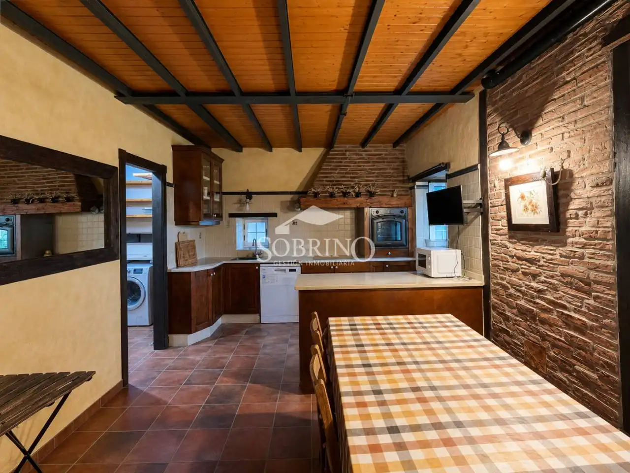 Cocina de Casa o chalet en venta en Llanes con Aire acondicionado, Calefacción y Parquet