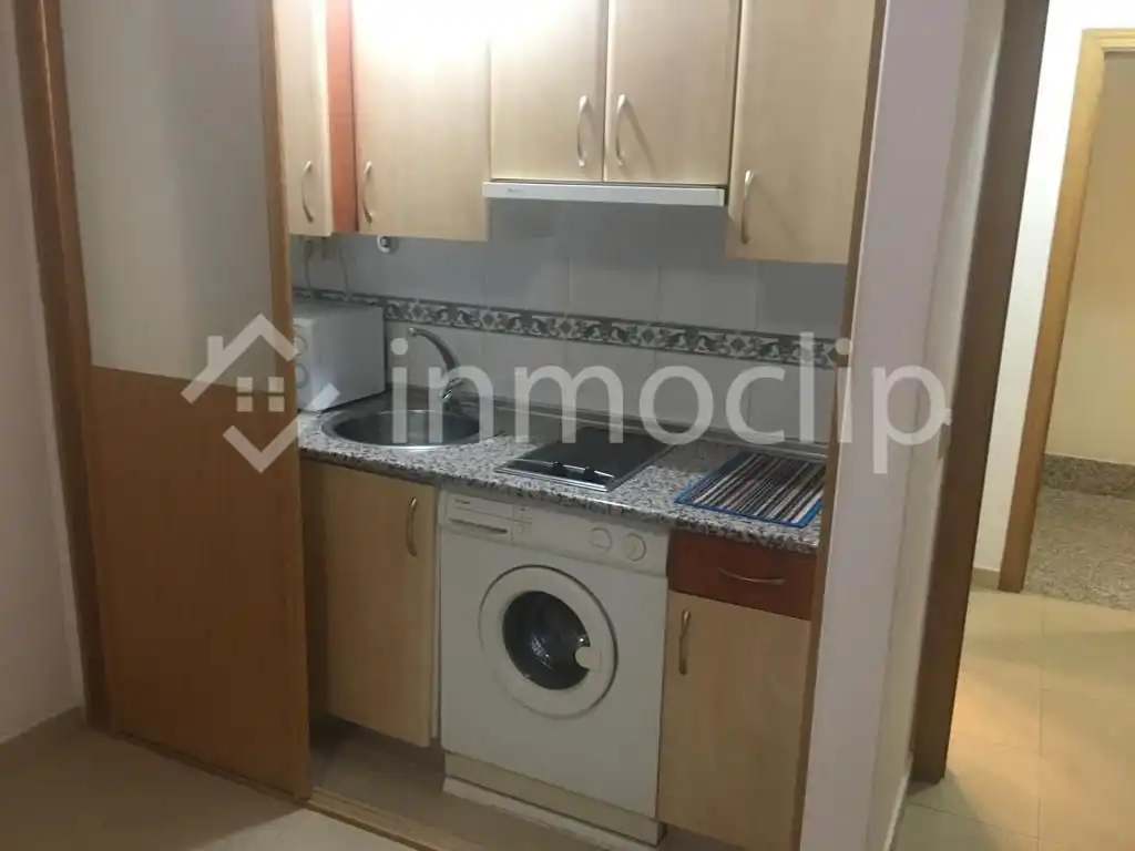 Cocina de Estudio de alquiler en Salamanca con Calefacción
