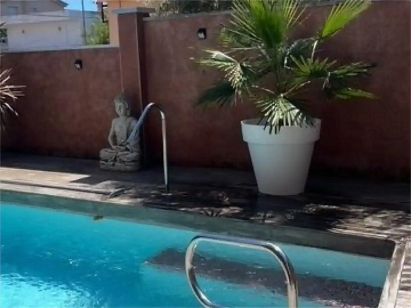 Schwimmbecken von Einfamilien-Reihenhaus zum Verkauf in Cunit mit Klimaanlage, Schwimmbad und Balkon