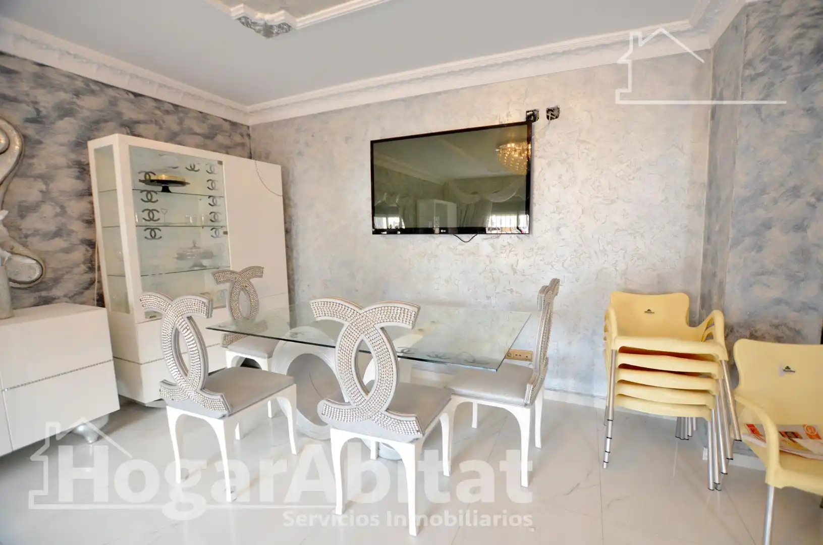Dining room of Detached homes for sale in Alicante / Alacant  with Air Conditioner, Private garden and Terrace