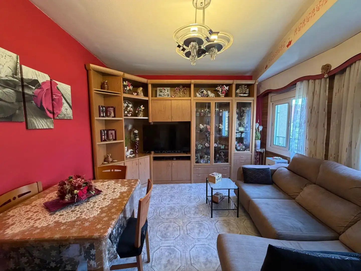 Sala de estar de Piso en venta en Sabadell con Calefacción