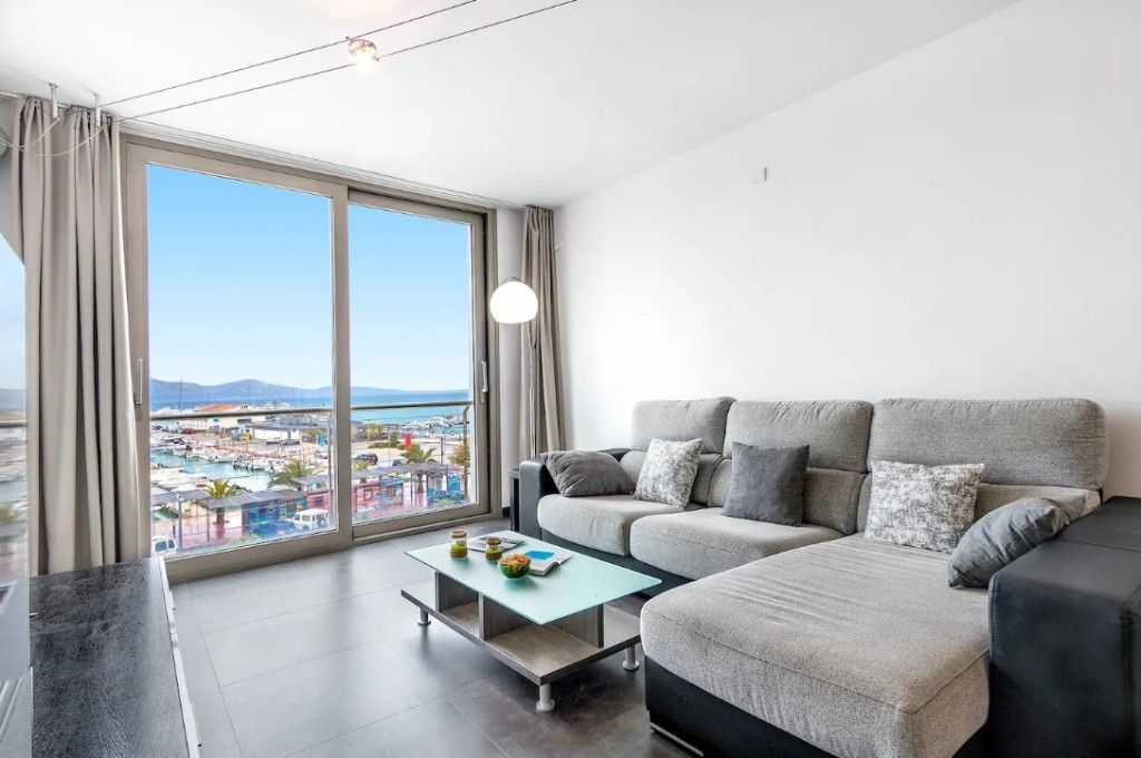 Sala d'estar de Dúplex en venda en Pollença amb Terrassa