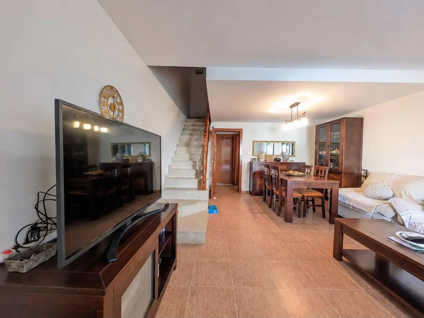 Comedor de Casa adosada en venta en Creixell con Aire acondicionado, Jardín privado y Terraza