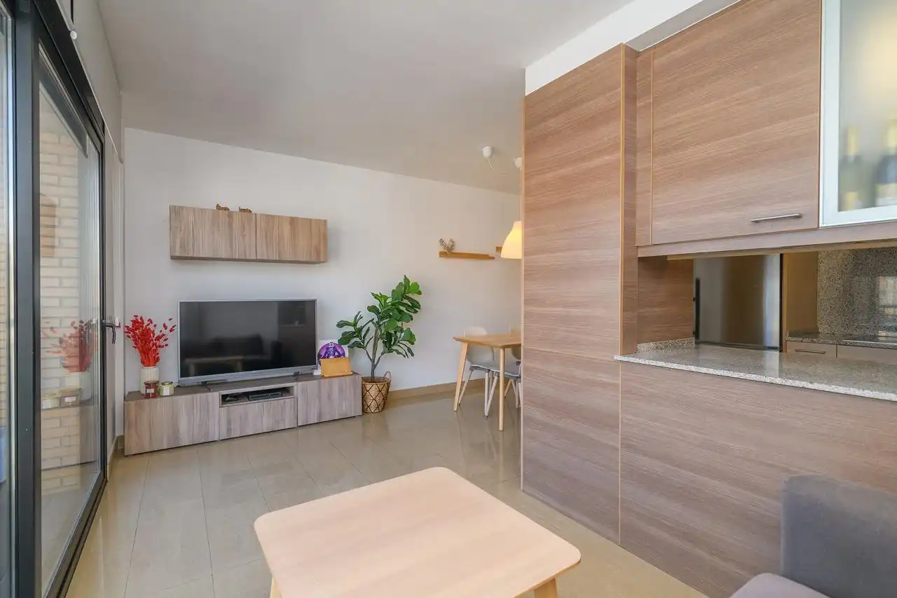 Sala de estar de Ático en venta en Manresa