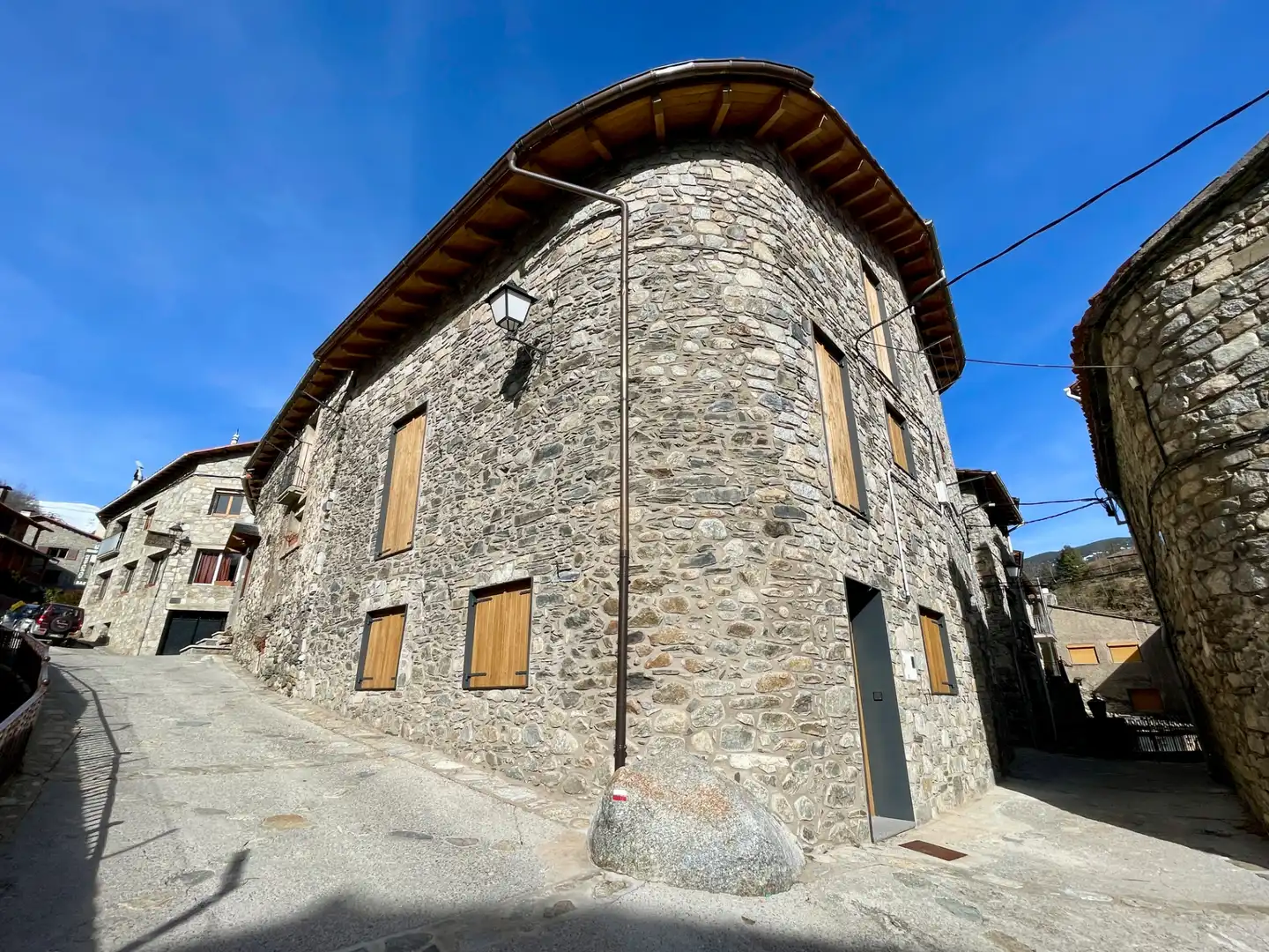 Vista exterior de Finca rústica en venta en Setcases con Calefacción, Parquet y Trastero