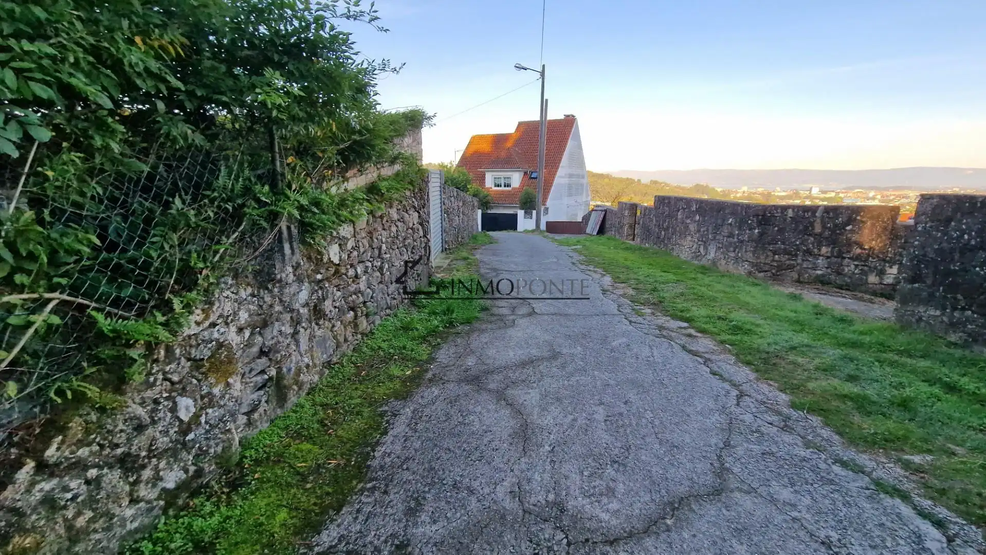 Exterior view of Houses for sale in Vilagarcía de Arousa  with Private garden