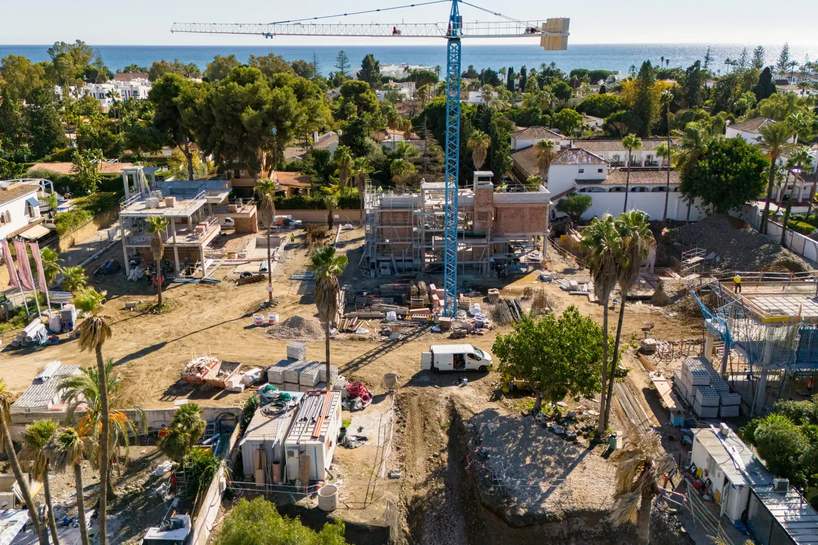 Vista exterior de Casa o chalet en venta en Marbella con Aire acondicionado, Jardín privado y Terraza