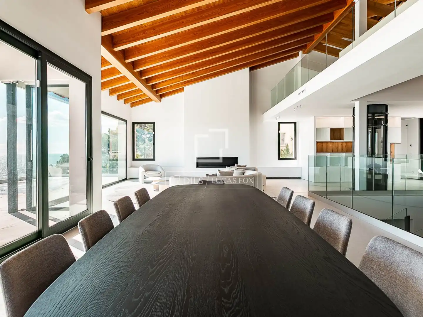 Dining room of Houses for rent in Castelldefels  with Heating, Private garden and Terrace