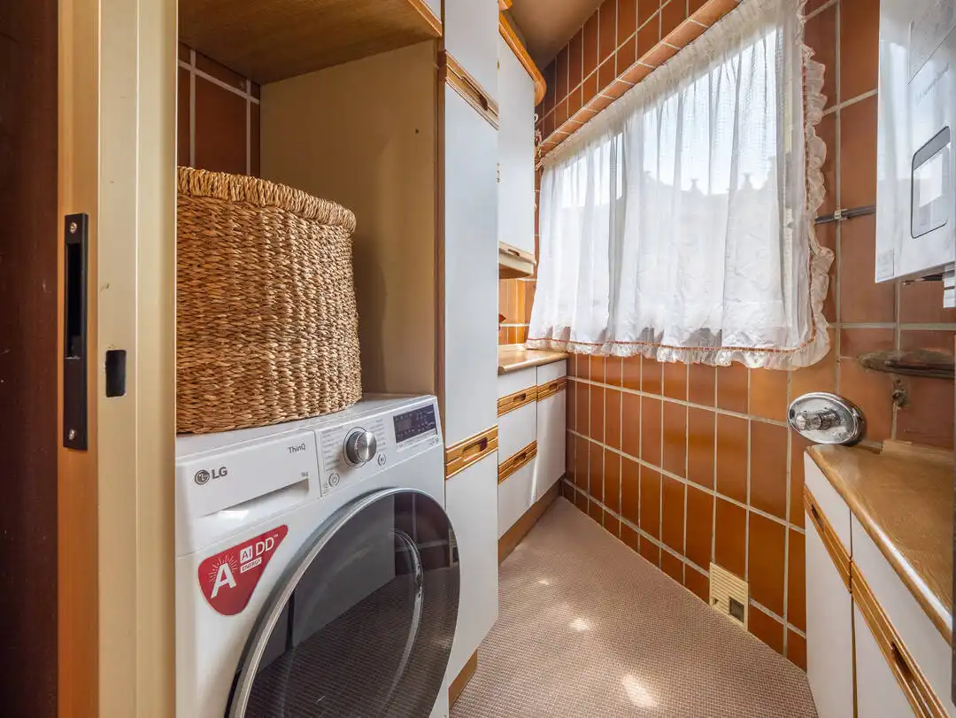 Küche von Wohnung zum Verkauf in Zarautz mit Heizung, Privatgarten und Terrasse